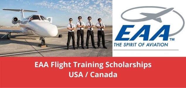 EAA Flight Training Scholarships USA, Canada