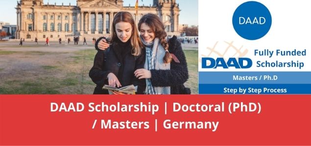 DAAD Scholarship Doctoral (PhD) Masters Germany