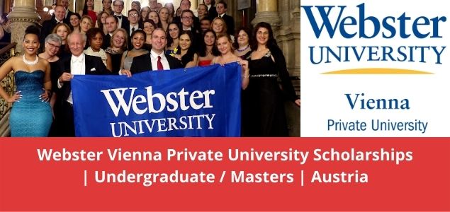 Webster Vienna Private University Scholarships Undergraduate Masters Austria
