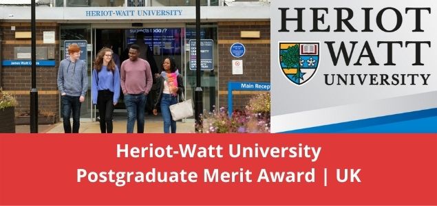 Heriot-Watt University Postgraduate Merit Award UK