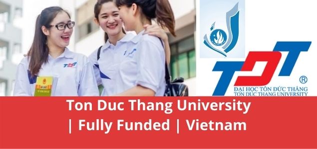 Ton Duc Thang University Fully Funded Vietnam