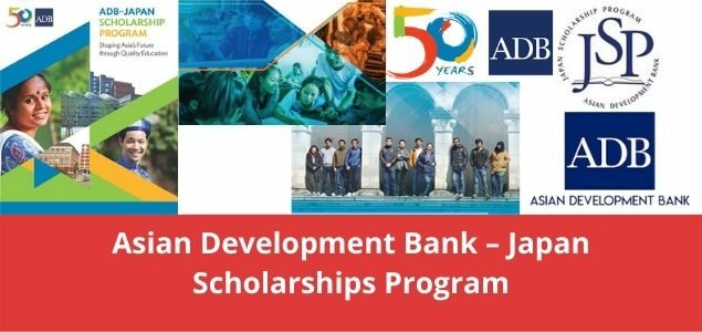 ADB Latest Masters, PhD Scholarship, Japan