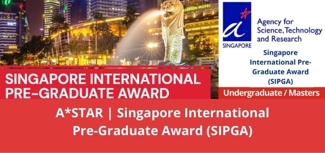 ASTAR Singapore International Pre-Graduate Award (SIPGA)