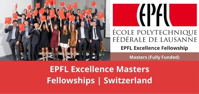 EPFL Excellence Masters Fellowships Switzerland