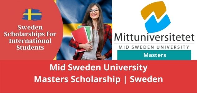 Mid Sweden University Masters Scholarship Sweden