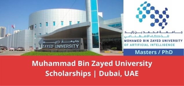 Muhammad Bin Zayed University Scholarships Dubai, UAE