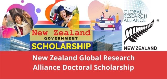 New Zealand Global Research Alliance Doctoral Scholarship