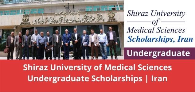 Shiraz University of Medical Sciences Undergraduate Scholarships Iran