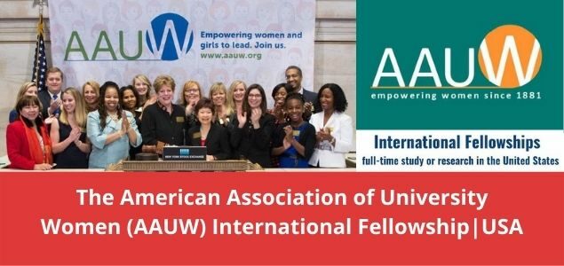 The American Association of University Women (AAUW) International Fellowship | USA | 2022
