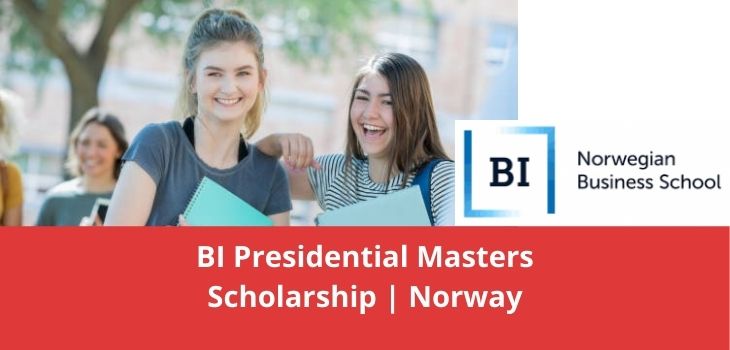 BI Presidential Masters Scholarship Norway
