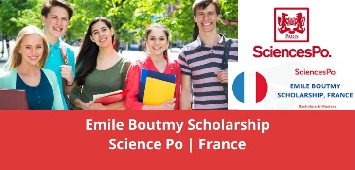 Emile Boutmy Scholarship Science Po France