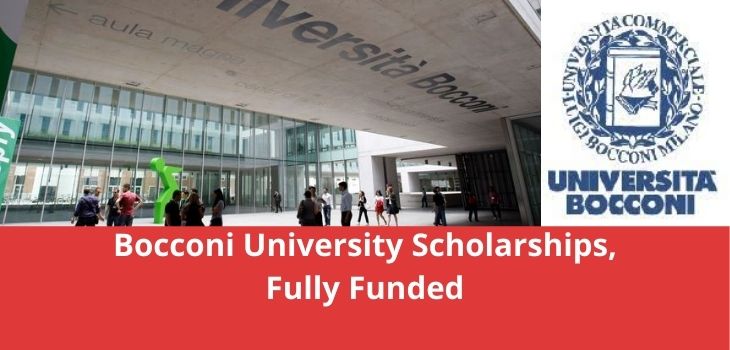 Bocconi University Scholarships fully funded