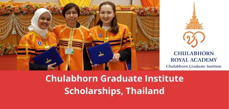 Chulabhorn Graduate Institute Scholarships, Thailand