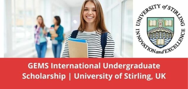 GEMS Latest Undergraduate Scholarship, UK
