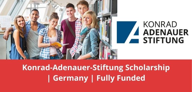Konrad-Adenauer-Stiftung Scholarship Germany Fully Funded