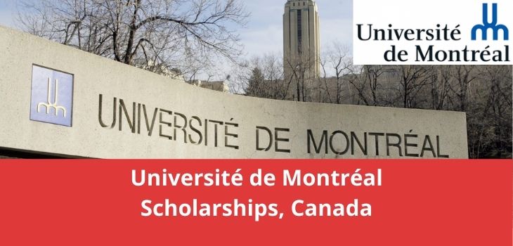 Université de Montréal Scholarships, Canada