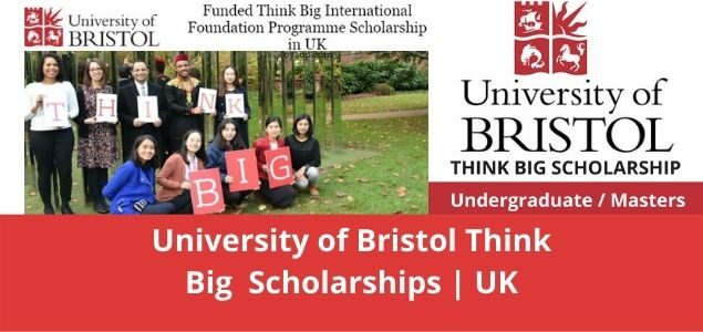 University of Bristol Scholarships, UK