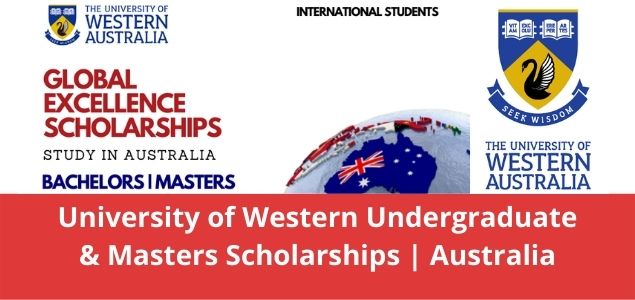 University of Western Undergraduate & Masters Scholarships Australia