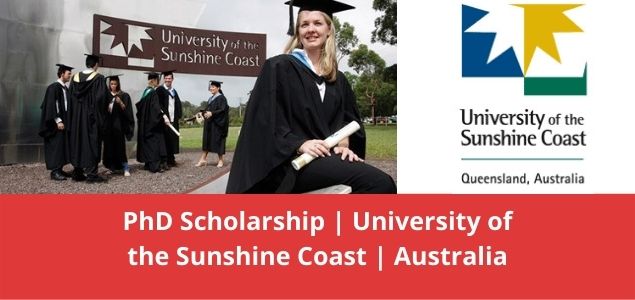 PhD Scholarship University of the Sunshine Coast Australia