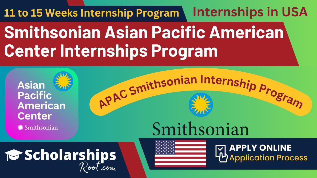 Smithsonian Asian Pacific American Center Internships Program 2024 USA