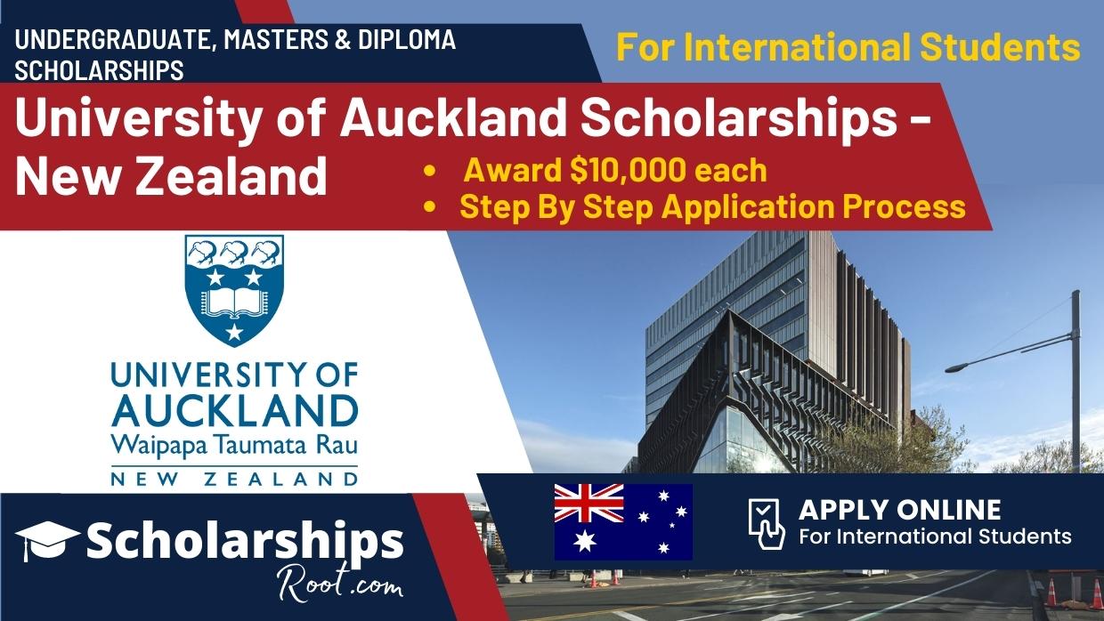 University of Auckland Scholarships New Zealand