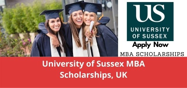 University of Sussex MBA Scholarships, UK