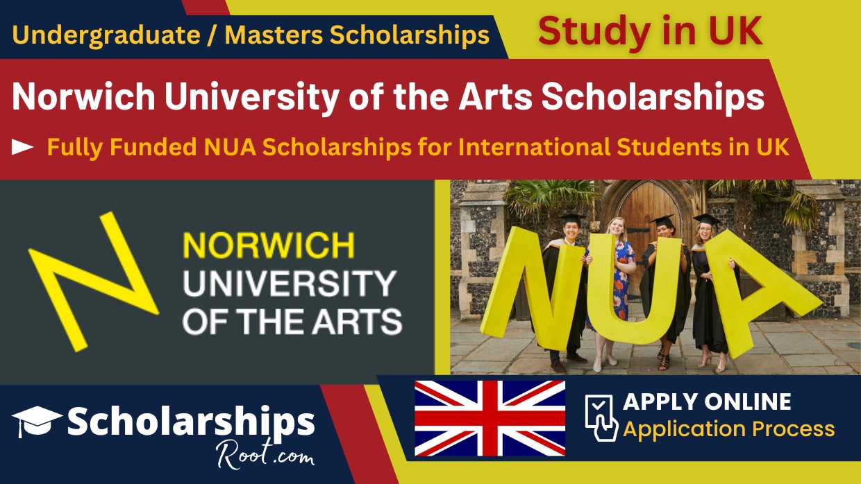 Norwich University of the Arts Scholarships 2024 UK (Fully Funded)