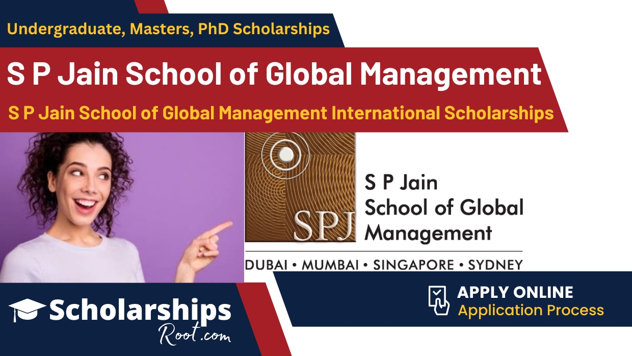 S P Jain School of Global Management Scholarship