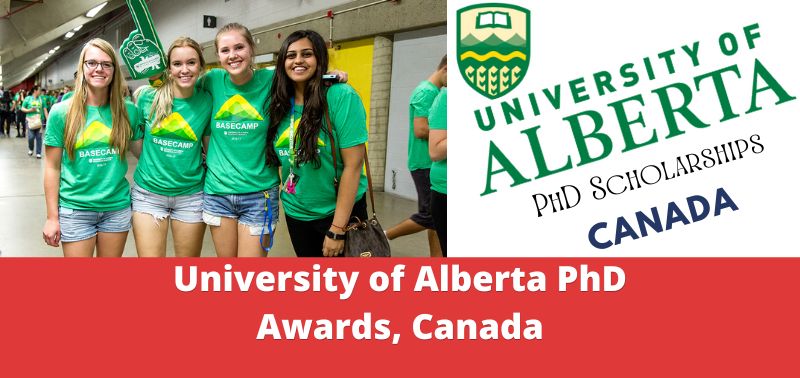 University of Alberta PhD Awards, Canada