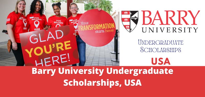 Barry University Undergraduate Scholarships, USA