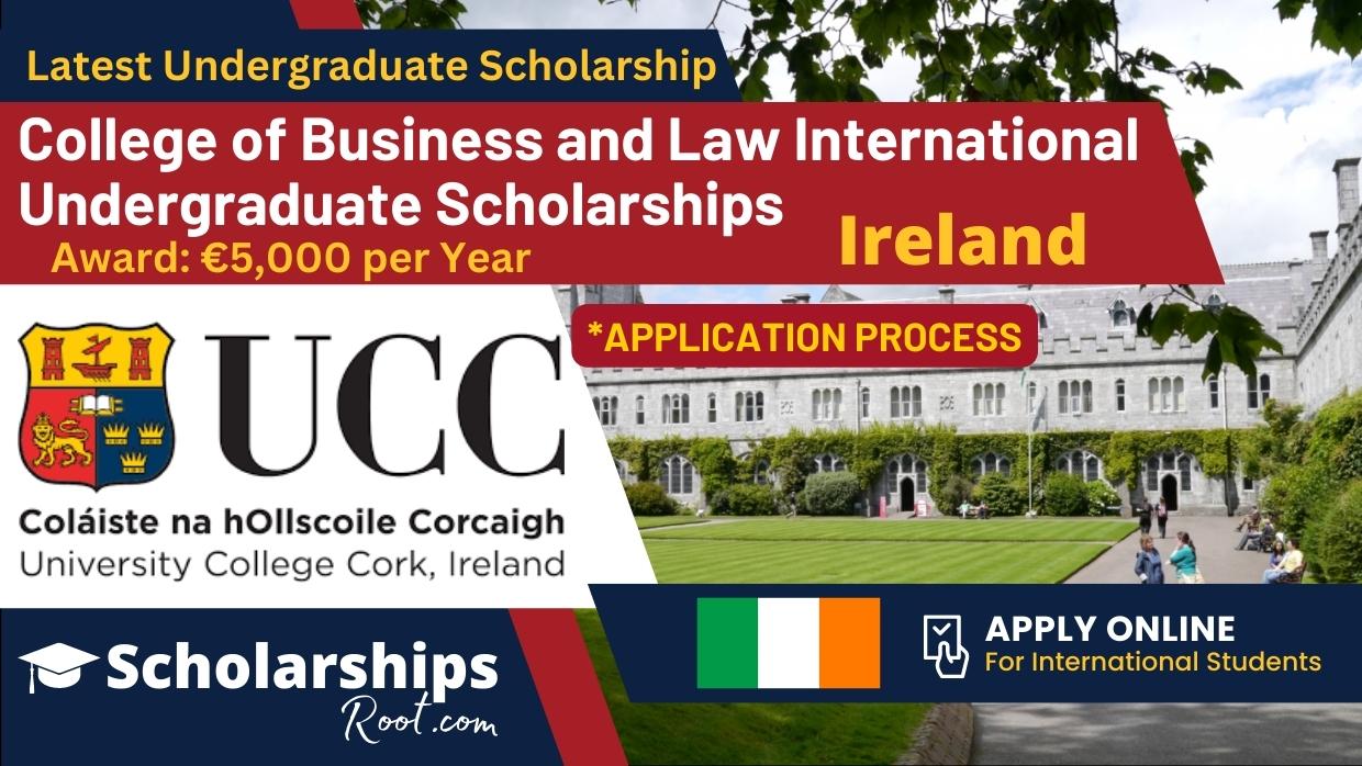 College of Business and Law International Undergraduate Scholarships
