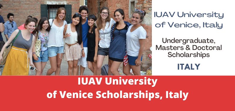 IUAV University of Venice Scholarships, Italy