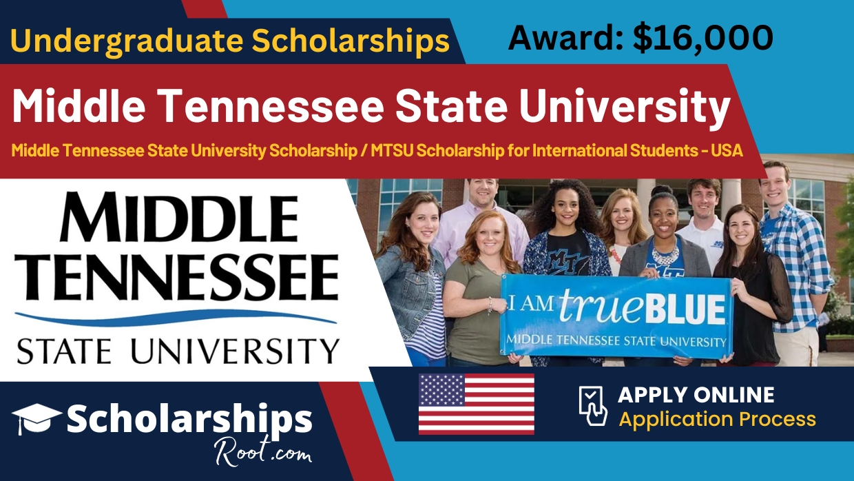 MTSU Scholarships 2024 USA Middle Tennessee State University