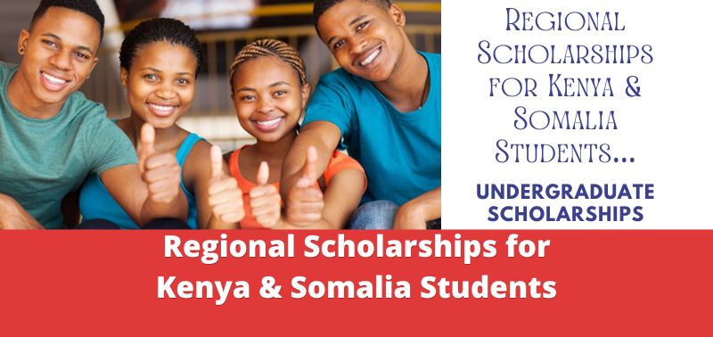Regional Scholarships for Kenya & Somalia Students