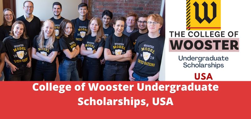 College of Wooster Undergraduate Scholarships, USA