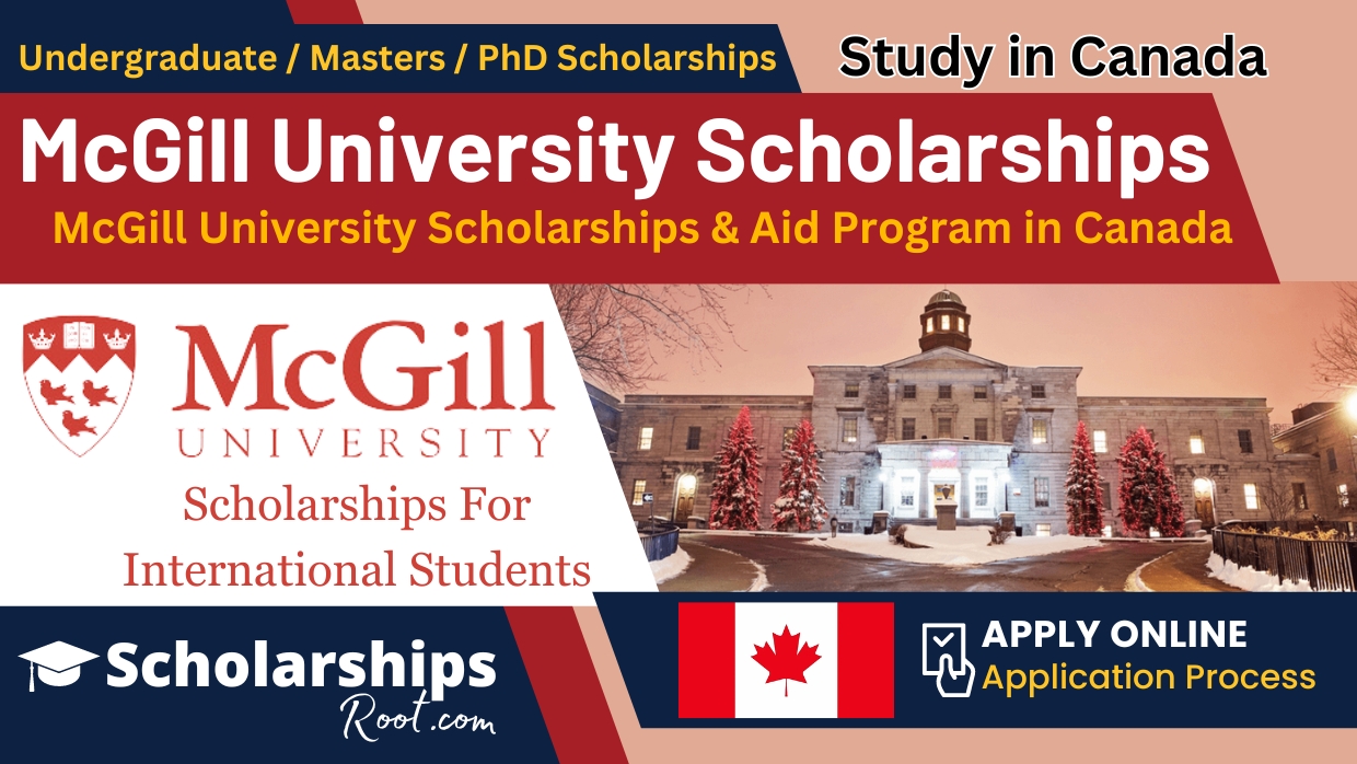 McGill University Scholarships & Aid Program 2024 in Canada