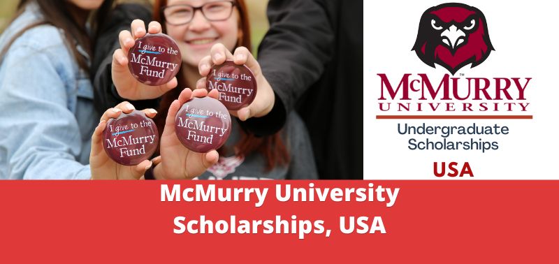 McMurry University Scholarships, USA