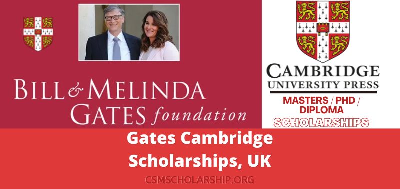 Gates Cambridge Scholarships, UK