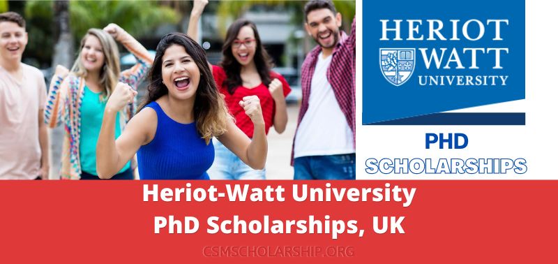 Heriot-Watt University PhD Scholarships, UK