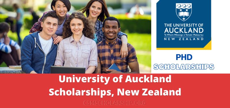 University of Auckland Scholarships, New Zealand