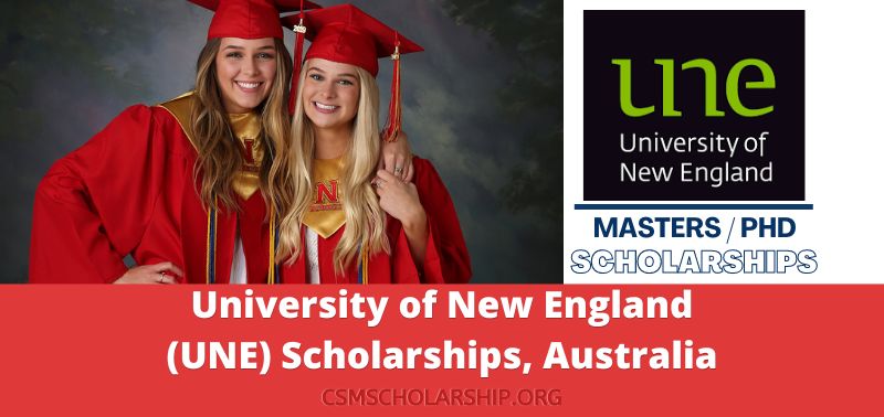 University of New England (UNE) Scholarships, Australia