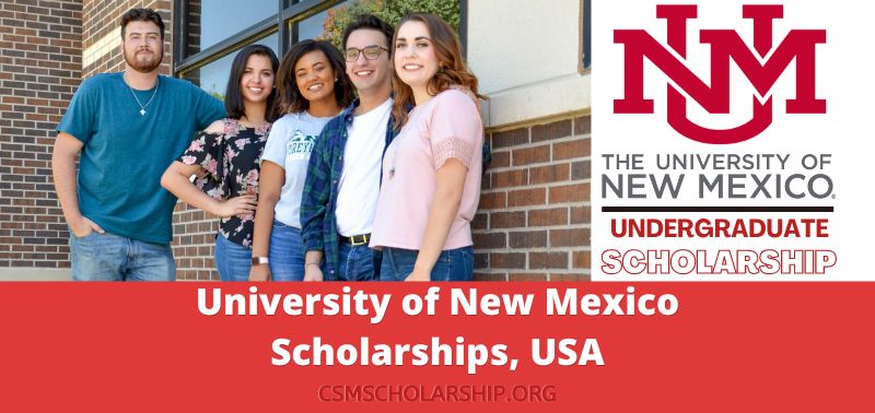 University of New Mexico Scholarships, USA