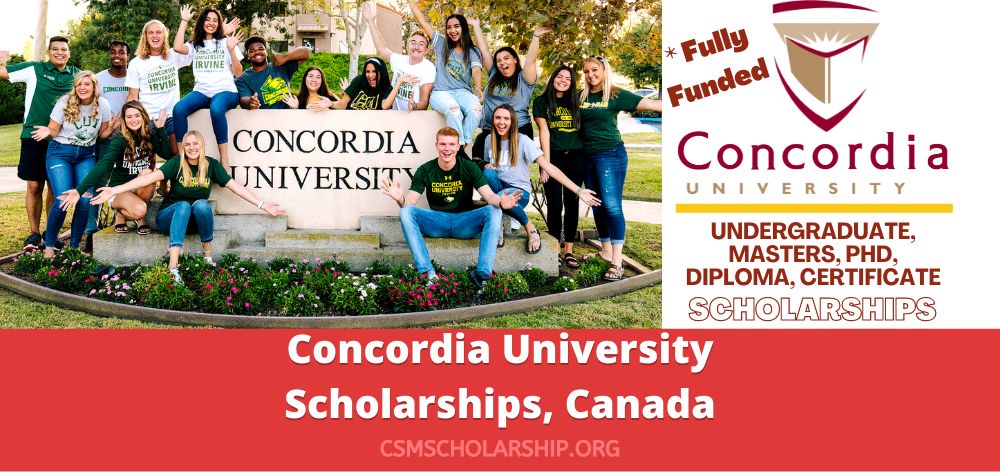 Concordia University Scholarships Canada
