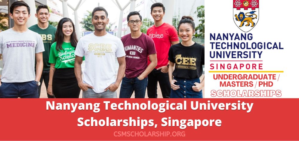 Nanyang Technological University Scholarships Singapore
