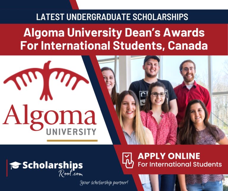 Algoma University Dean’s Awards For International Students, Canada 2023