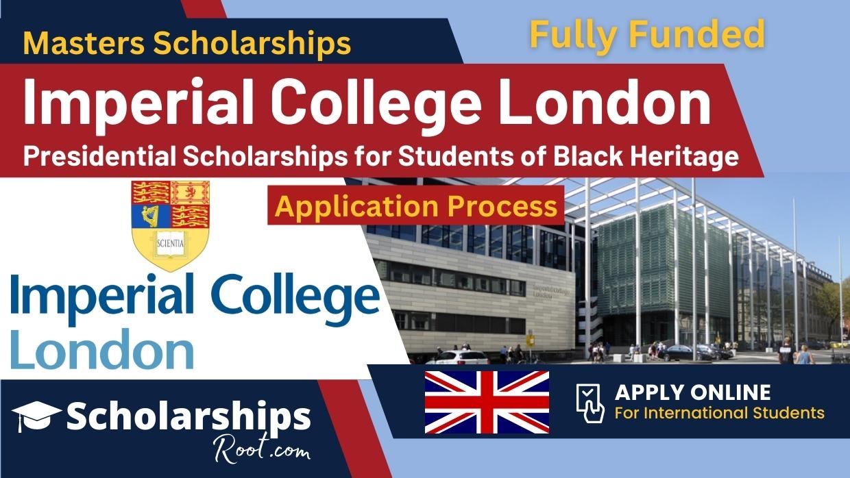 Imperial College London Presidential Scholarships for Students of Black Heritage 1