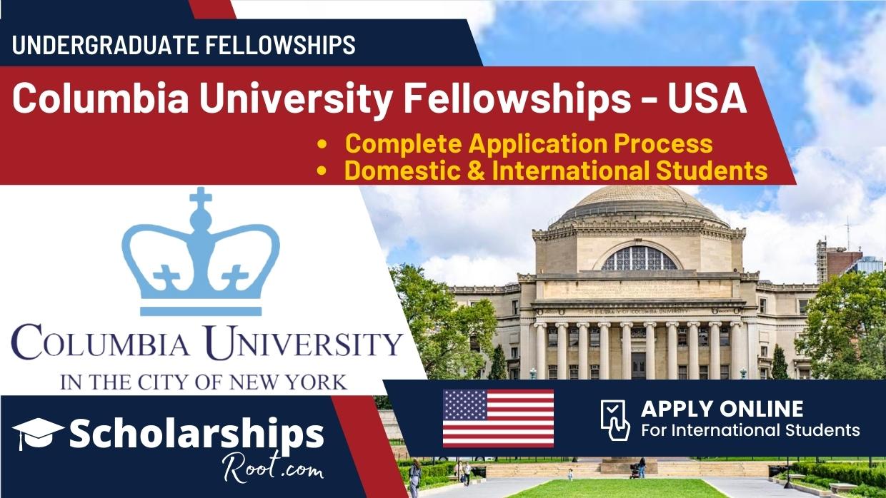 Columbia University Fellowships USA