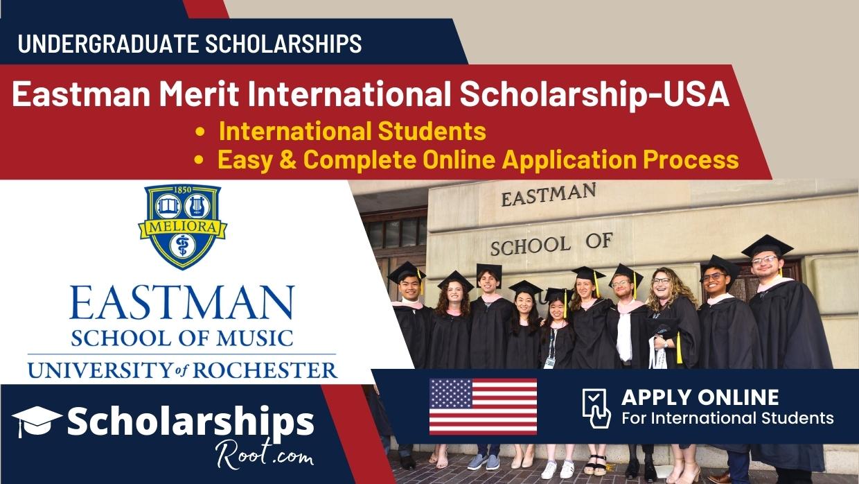 Eastman Merit International Scholarship USA