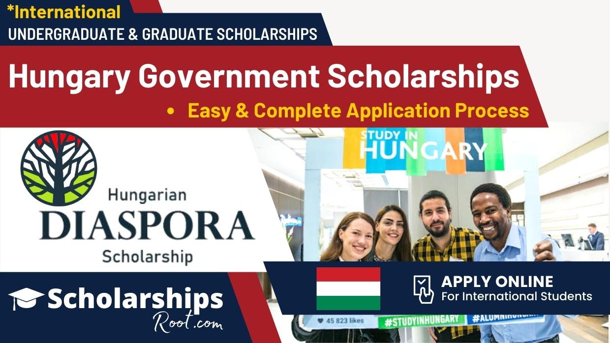 Hungarian Diaspora Scholarships by Hungary Government 2024 (Funded)