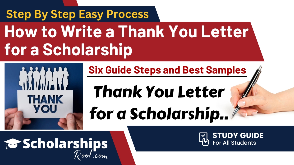 How to Write a Thank You Letter for a Scholarship